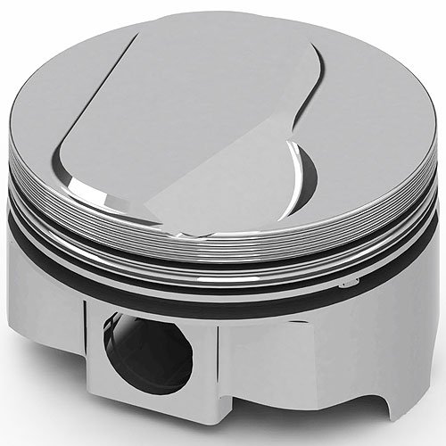 Chevy 427ci FHR Forged Pistons Solid Dome .124"