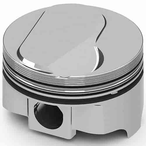 Chevy 427ci FHR Forged Pistons Solid Dome .124"