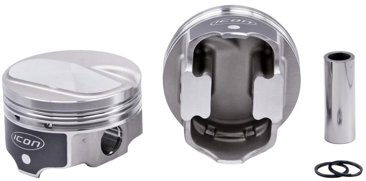 ICON Single FHR Piston - Chevy 427 Rod 6.135 cc Solid Dome 0.2cc 1V