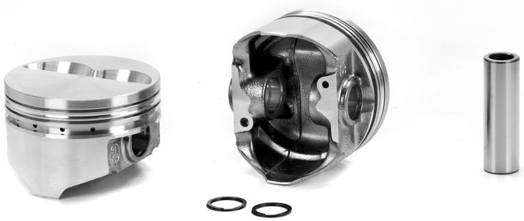 KB Hyper Single Piston - Chevy 383 Rod 5.700 Flat Top 7cc 2V