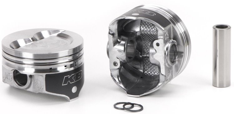 KB Hyper Single Piston Chevy 383 Rod 5.700 D-Cup 18cc 2V