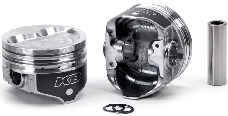KB Hyper Single Piston - Chevy 350 Rod 5.700 D-Cup 18cc 2V