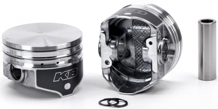 KB Hyper Piston - Chevy 350 Rod 5.700 Flat Top 0cc No Valve