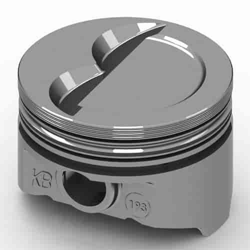 Chevy 350ci Hypereutectic Pistons D-Cup 18cc 2V