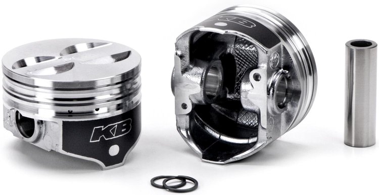 KB Hyper Piston - Chevy 350 Rod 5.700 Flat Top 6.5cc 4V