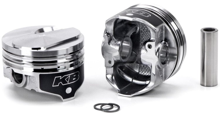 KB Hyper Single Piston - Chevy 454 Rod 6.135 CC Solid Dome 2cc 1V