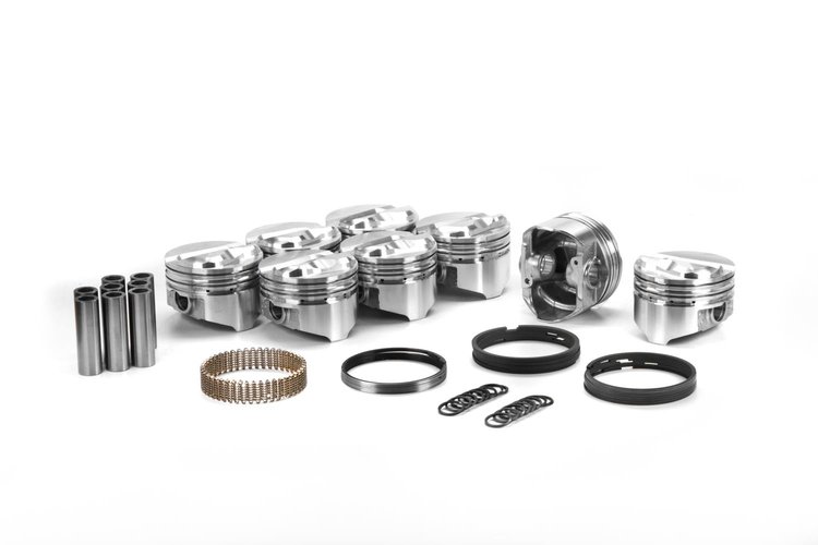 KB Hyper Piston - Chevy 350 Rod 5.700 Hlw Dome -11cc 2V