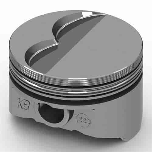 Pontiac 455ci Hypereutectic Piston And Ring Kit Flat Top +030
