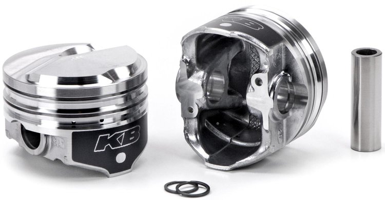 KB Hyper Single Piston - Chevy 427 Rod 6.135 OC Hollow Dome -26cc 1V