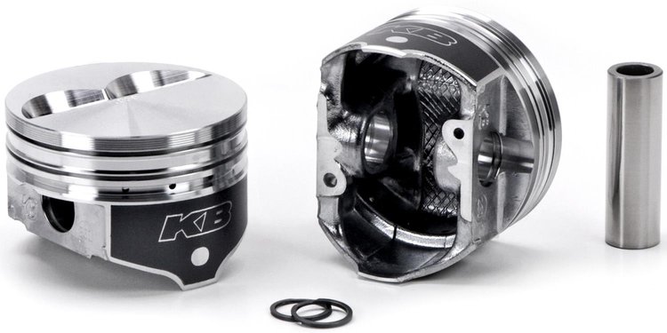 KB Hyper Piston - Chevy 350 Rod 5.700 Flat Top 6cc 2V