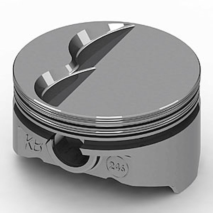KB246.030 Hypereutectic Flat Top Piston Set for Ford Small Block 347 ci. Stroker Engines