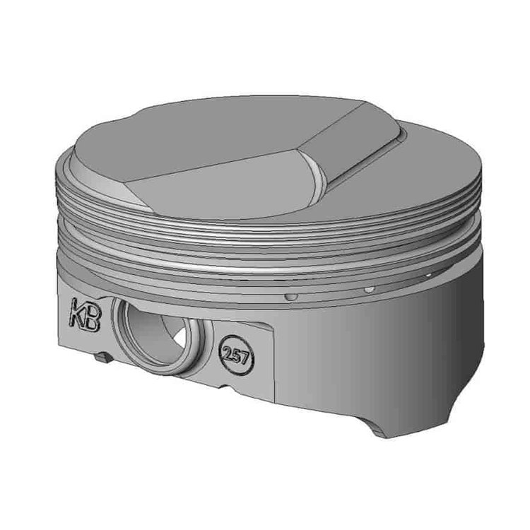 Silv-O-Lite Pistons / KB BBC .250 POPUP PISTON