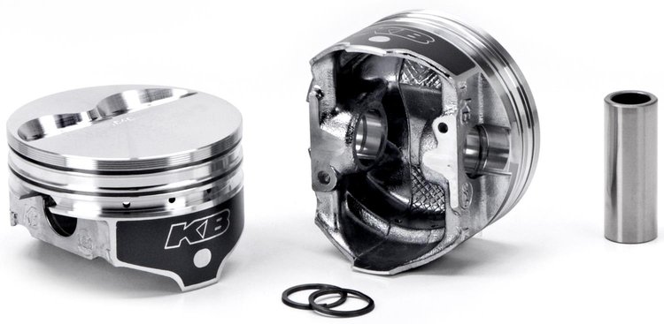 KB Hyper Piston - Ford 408W Rod 6.200 Flat Top 6.5cc 2V