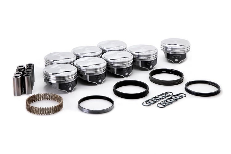KB Hyper Piston - Ford 347 Rod 5.400 Solid Dome -11cc 2V