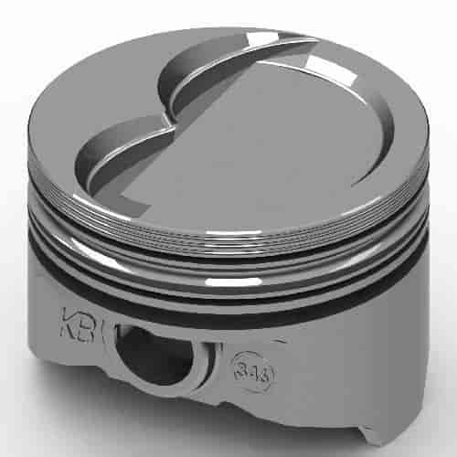 Pontiac 400ci Hypereutectic Piston And Ring Kit Step Dish Standard