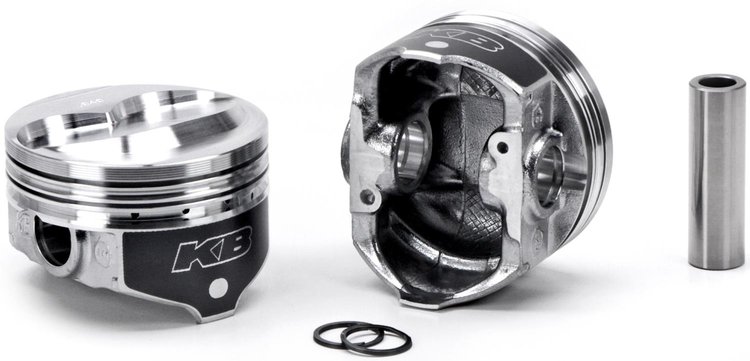 KB Hyper Single Piston - Pont 455 Rod 6.630 Solid Dome 0cc 2V
