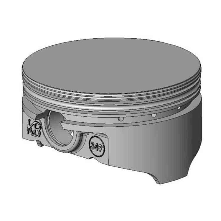 347ci Stroker w/5.400" Pistons, .030" Overbore Piston Dia.: 4.030"