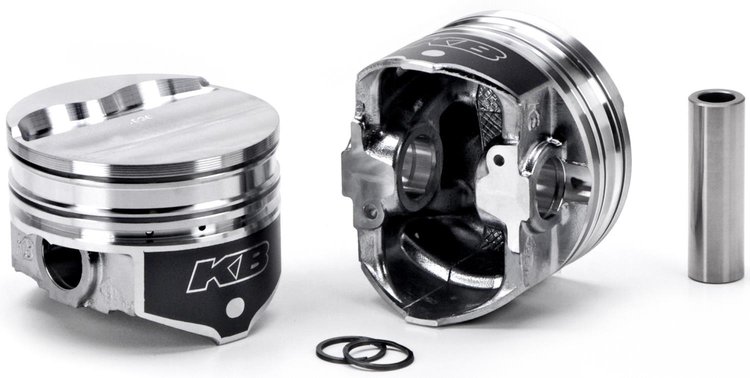 KB Hyper Single Piston - Buick 455 Rod 6.600 Step Dish 30cc 2V
