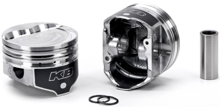 KB Hyper Single Piston - Chry 360 Rod 6.123 Step Dish 19.4cc 2V