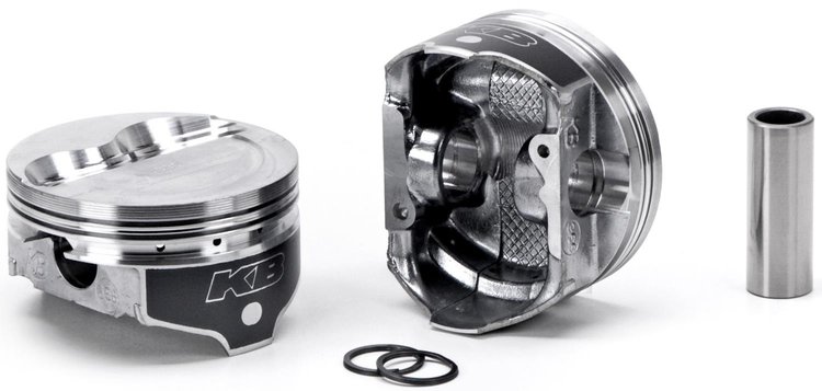 KB Hyper Single Piston - Ford 347 Rod 5.400 Step Dish 16cc 2V