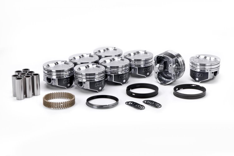 KB Hyper Single Piston - Ford 428FE Rod 6.490 Step Dish 28cc 2V