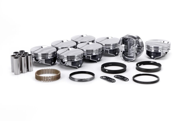 KB Hyper Single Piston - Chevy 540 Rod 6.385 Step Dish 10cc 1V