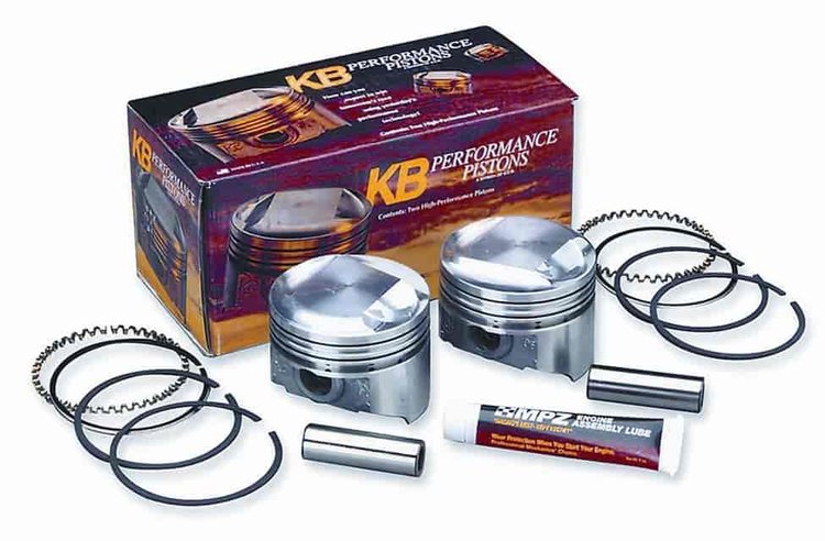 KB Forged Piston - Evolution 80ci Dome -16.7cc 1984-99 Rod 7.7440