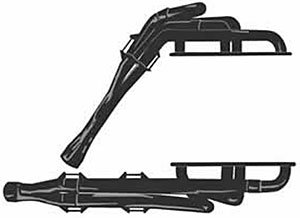 Chevy Tri-Y Crossover Headers Crate Motor