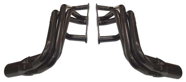1399VALS1 LS Swap Forward-Exit 1 7/8-2 in. Step Headers for 1982-1993 Chevy S-10, GMC S-15 [3 1/2 x 9 in. Collector]
