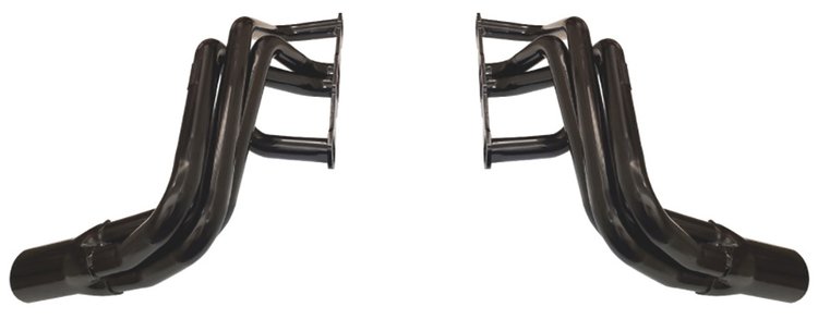 Forward Exit Conversion Headers 1973-1988 GM G-Body - Spread Port Small Block Chevy