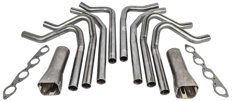 Chevy Truck Pulling Fender Well Exit Header Weld Up Kit