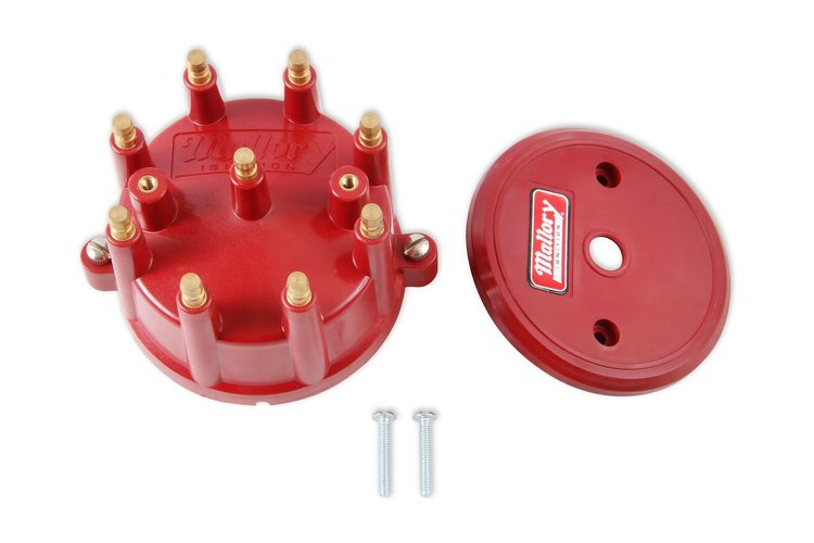 Male Distributor Cap For Mallory Series 25, 26, 27, 32, 37, 38, 42, 47, 50, 57, 61, HP, YD & YL