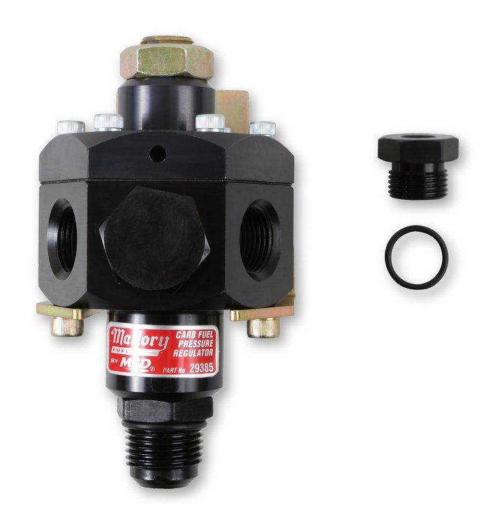 Mallory FuelPresReg Andzd 4-12PSI 4por