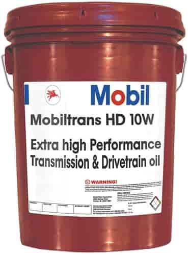Mobiltrans HD 10W Transmission & Drivetrain Oil, 5 Gal.