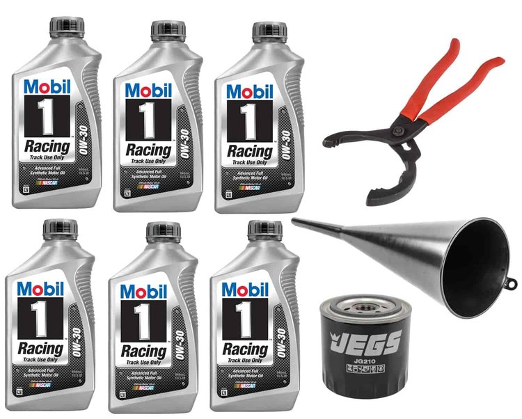 Racing Oil Change Kit: LS Platform - 0W30