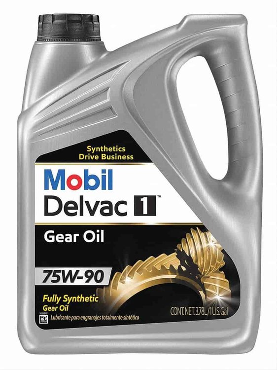 Delvac 1 Synthetic Gear Oil 75W-90 1 Gal. Jug