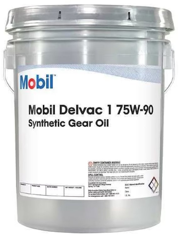 122047 Delvac 1 Synthetic Gear Oil, 75W-90, 35 lb. Tub