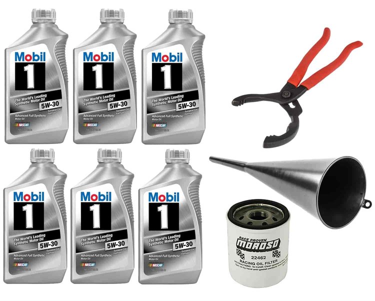 Full Synthetic Oil Change Kit: 1997-2006 GM LS Platform - 5W30
