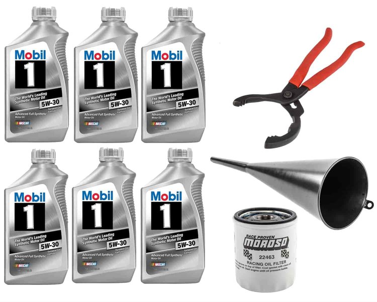 Full Synthetic Oil Change Kit: 2007-Up GM LS Platform - 5W30