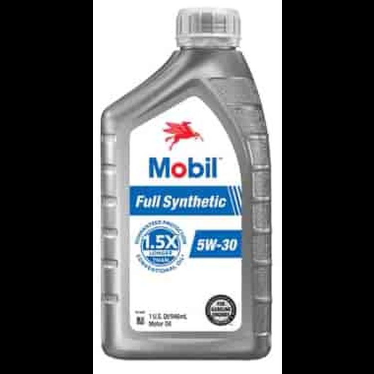 Mobil Full-Synthetic Engine Oil 5W30 1-Quart