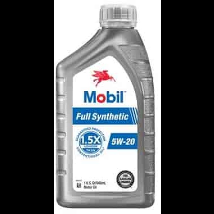 Mobil Full-Synthetic Engine Oil 5W20 1-Quart
