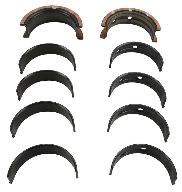4M7182A-.75 Main Bearing Set, .75 mm / 0.030 in. Undersize Chrysler 3.2L/3.5L V6 SOHC Aluminum Block VIN J/4/G/K/M/V