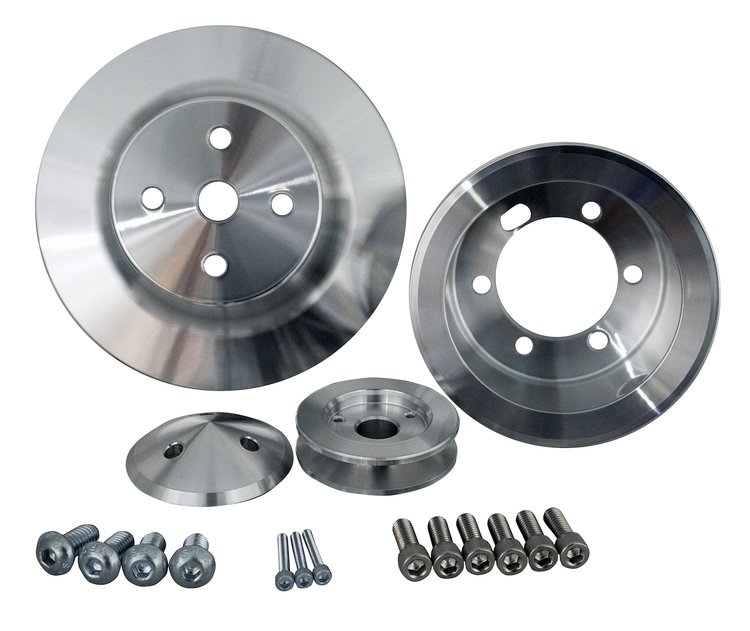 Performance Ratio V-Belt Pulley Set 1-Groove Crank Pulley