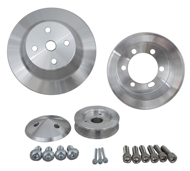 Performance Ratio V-Belt Pulley Set 1-Groove Crankshaft Pulley
