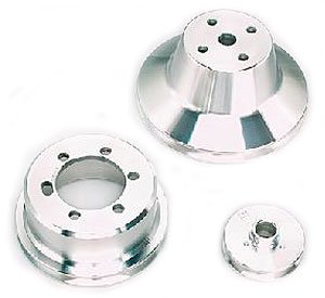 *USED - Performance Ratio V-Belt Pulley Set 1-Groove Crankshaft Pulley