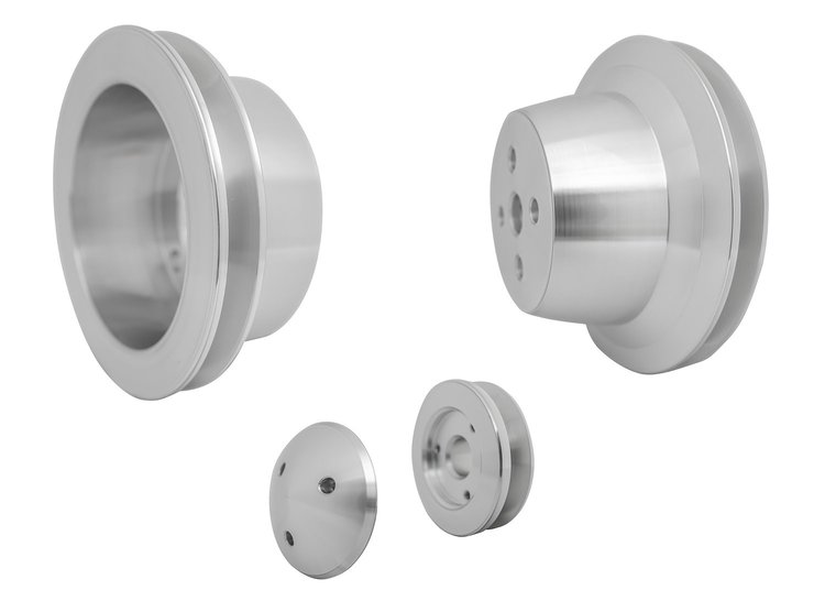 Performance Series V-Belt Pulley Kit 5-1/2", 1-Groove Crank Pulley