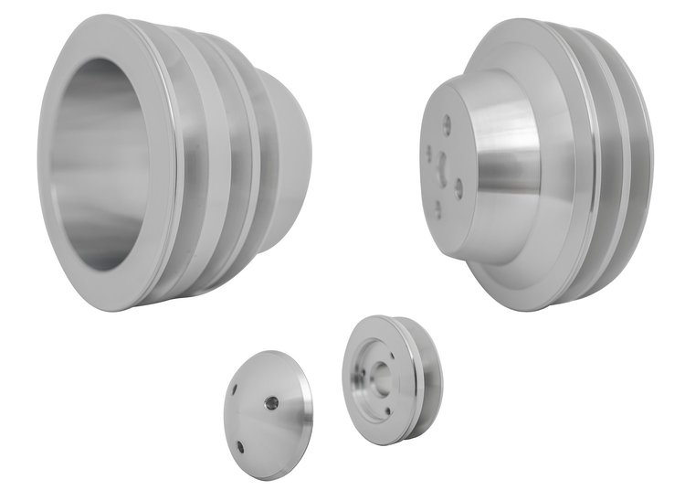 Performance Series V-Belt Pulley Kit 5-1/2", 3-Groove Crank Pulley