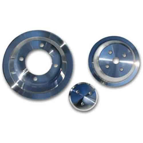 Style Track Crank Pulley 2 Groove