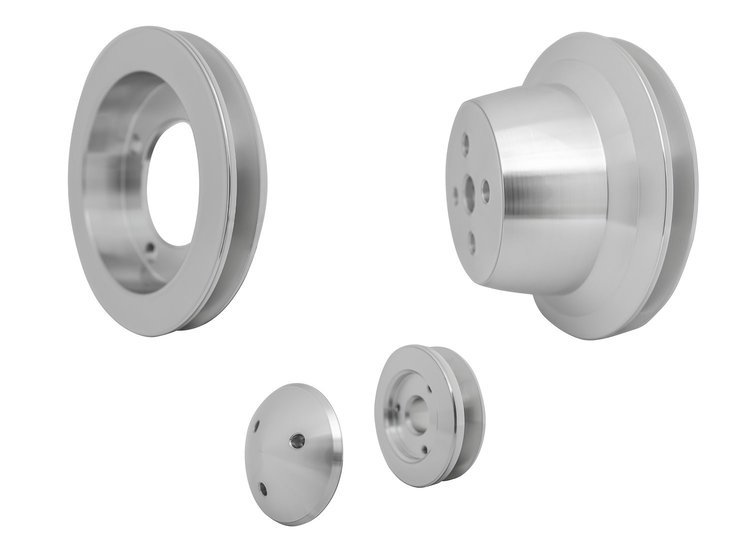 Performance Series V-Belt Pulley Kit 5-1/2", 1-Groove Crank Pulley