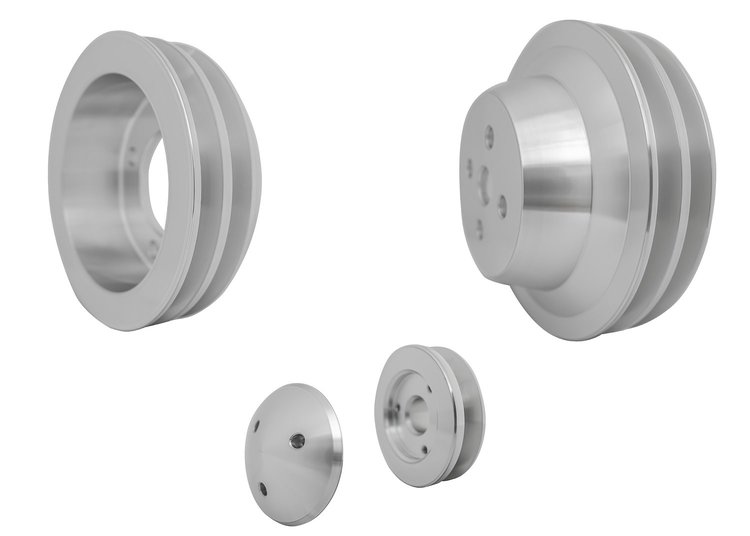Performance Series V-Belt Pulley Kit 5-3/4", 2-Groove Crank Pulley